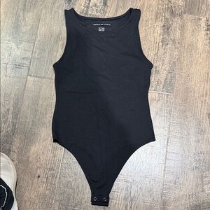 American Eagle Outfitters Classic Women’s Black High Neck Bodysuit